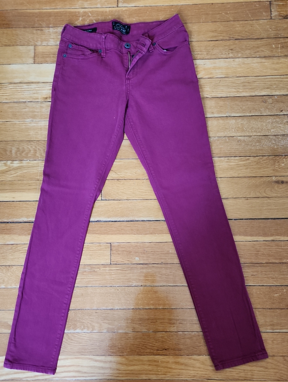 Lucky Brand Women's Skinny Jeans in Magenta